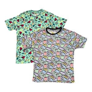 Oh Snap! Drill Clothing Co. Retro Vintage 80’s 90’s Short Sleeve Shirt Bundle